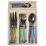 Ménagère 24 pièces en range-couverts Laguiole Jean Dubost